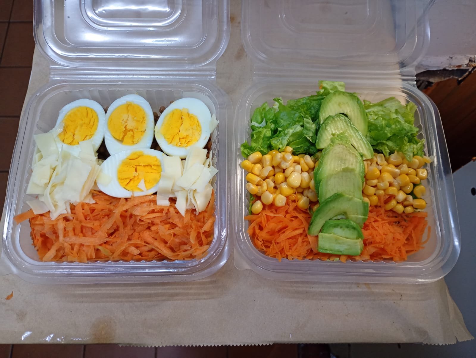 ensalada 5 ingredientes + Pollo/Atún 